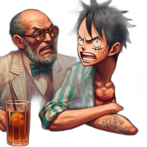 food, anime, concept art, comic book art transparent PNG cut-out