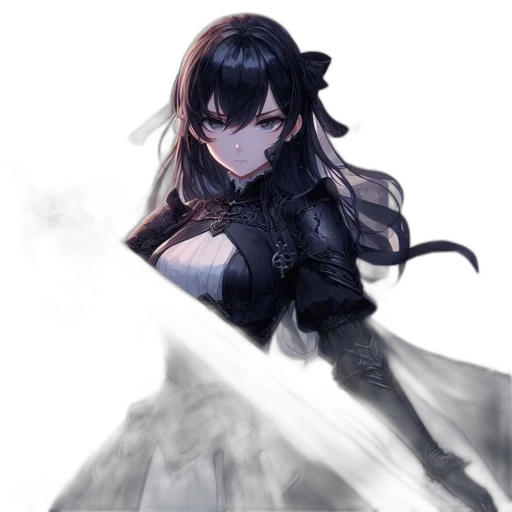 weapon, sword, staff, dress transparent PNG cut-out