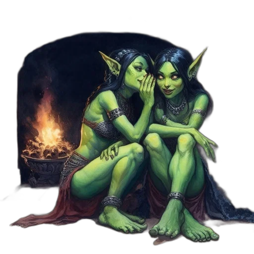fantasy art, concept art, comic book art, pixel art transparent PNG cut-out