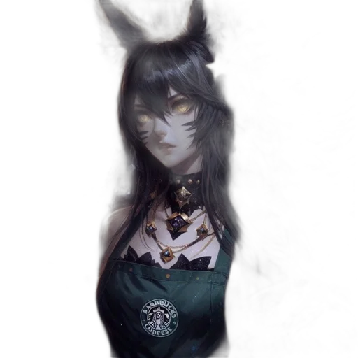 mask, creature, face, staff transparent PNG cut-out