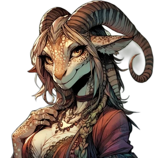 dragon, mask, creature, staff transparent PNG cut-out