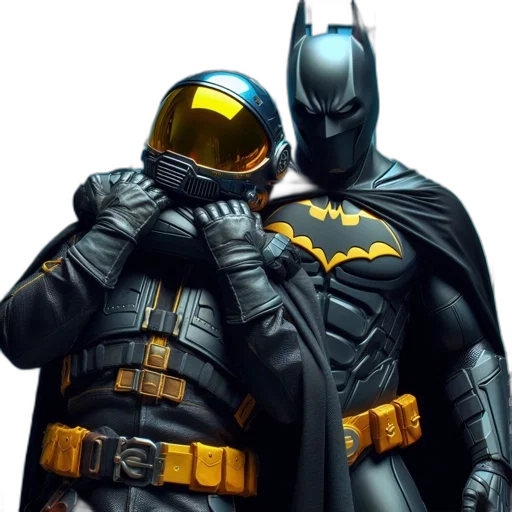 comic book art, concept art, outer space, two transparent PNG cut-out
