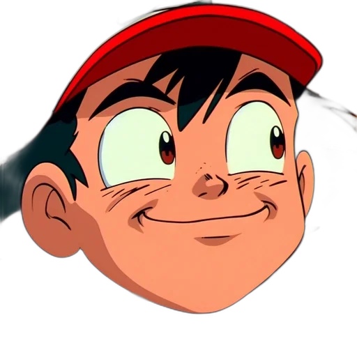 face, hat, staff, cartoon transparent PNG cut-out