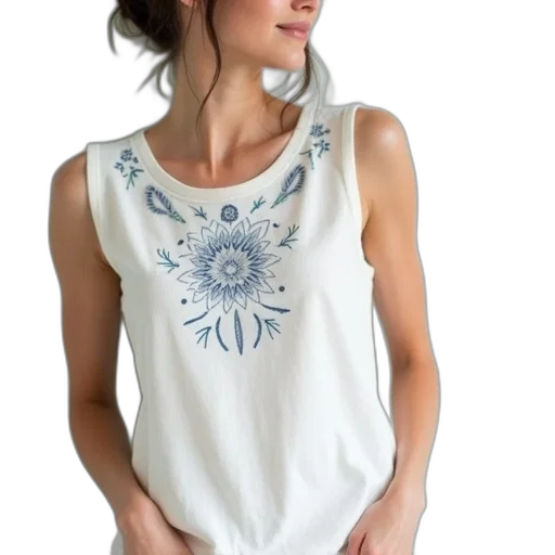dress, white, sleeveless, top transparent PNG cut-out