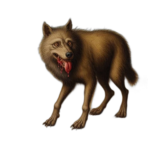 creature, animal, face, concept art transparent PNG cut-out