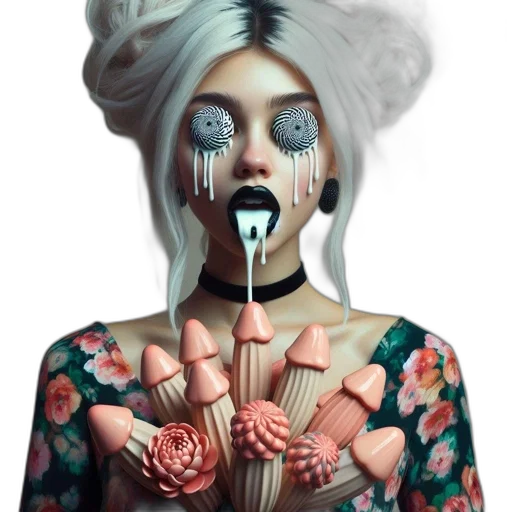 mask, face, jewelry, dress transparent PNG cut-out