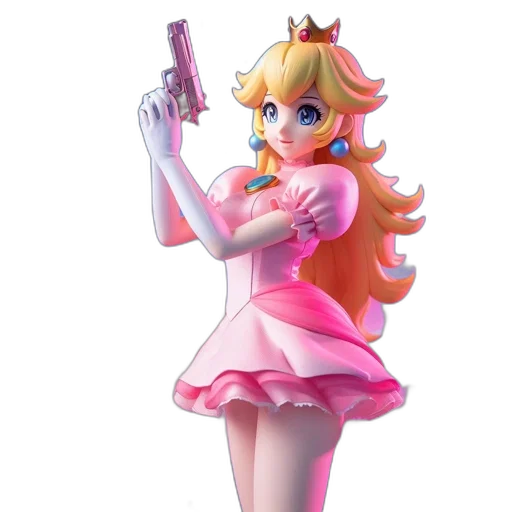 weapon, dress, staff, crown transparent PNG cut-out