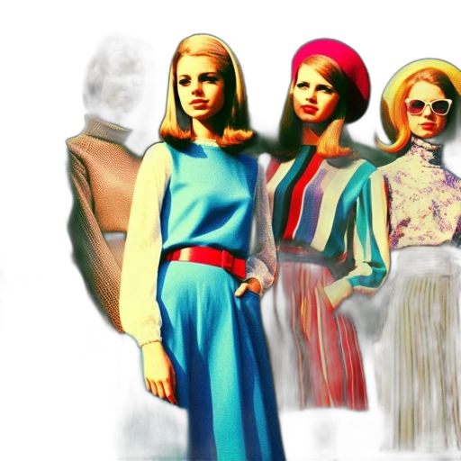 dress, concept art, 3d render, vaporwave transparent PNG cut-out