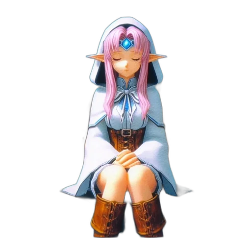 staff, dress, face, robot transparent PNG cut-out