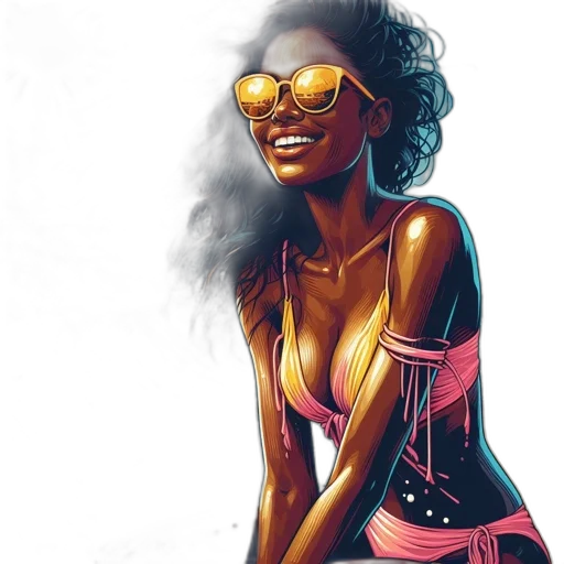 dress, comic book art, concept art, cartoon transparent PNG cut-out