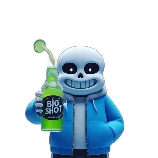 bottle, staff, robot, creature transparent PNG cut-out