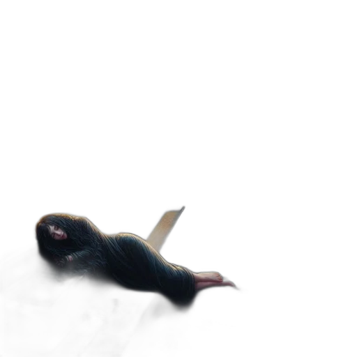 creature, animal, dragon, hair transparent PNG cut-out