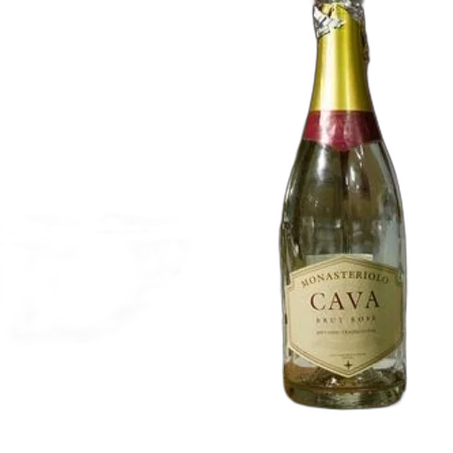 bottle, monasteriolo, cava, sits transparent PNG cut-out