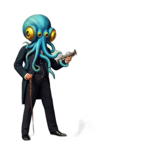 staff, creature, weapon, concept art transparent PNG cut-out