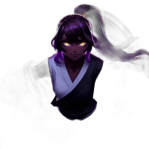 mask, staff, face, creature transparent PNG cut-out