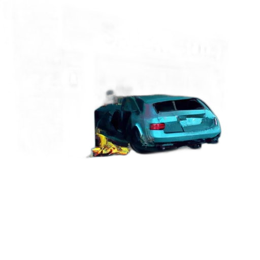 car, weapon, 3d render, concept art transparent PNG cut-out