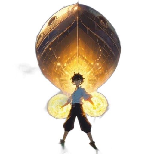 umbrella, crown, sword, creature transparent PNG cut-out