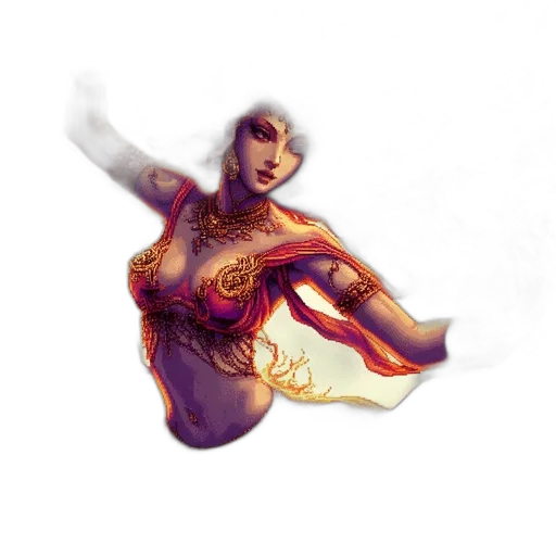 staff, dragon, jewelry, dress transparent PNG cut-out