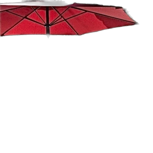 umbrella, furniture, hat, staff transparent PNG cut-out