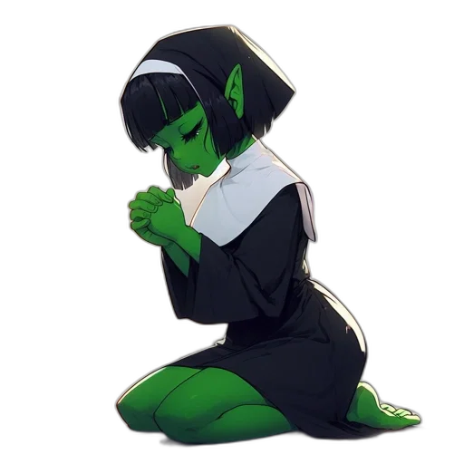 staff, creature, jacket, concept art transparent PNG cut-out
