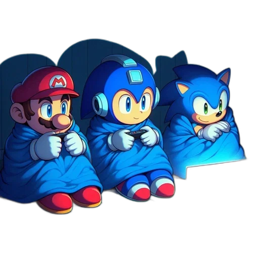 pixel art, concept art, 3d render, comic book art transparent PNG cut-out
