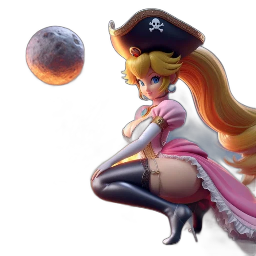 concept art, 3d render, fantasy art, anime transparent PNG cut-out