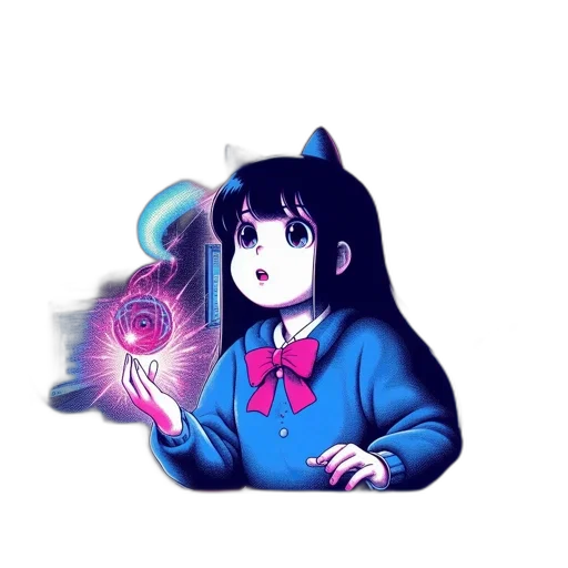 staff, creature, flower, weapon transparent PNG cut-out