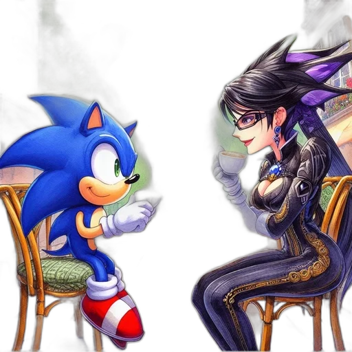 concept art, pixel art, comic book art, anime transparent PNG cut-out