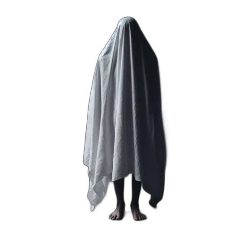 dress, mask, jacket, creature transparent PNG cut-out