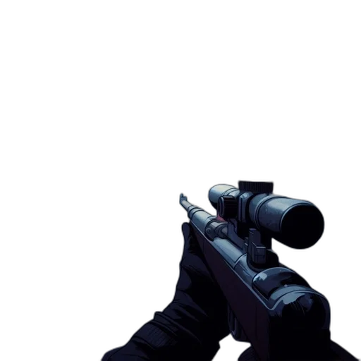 weapon, staff, animal, 3d render transparent PNG cut-out