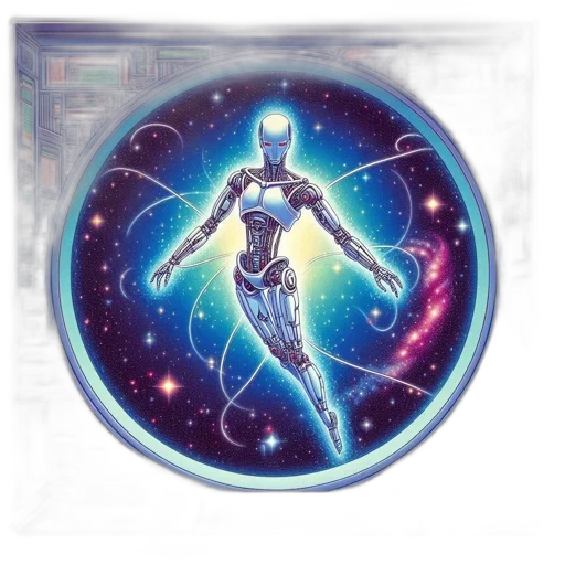 robot, jewelry, comic book art, concept art transparent PNG cut-out