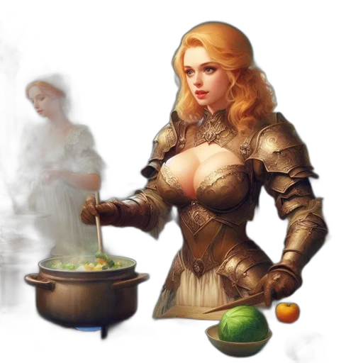 food, staff, concept art, fantasy art transparent PNG cut-out