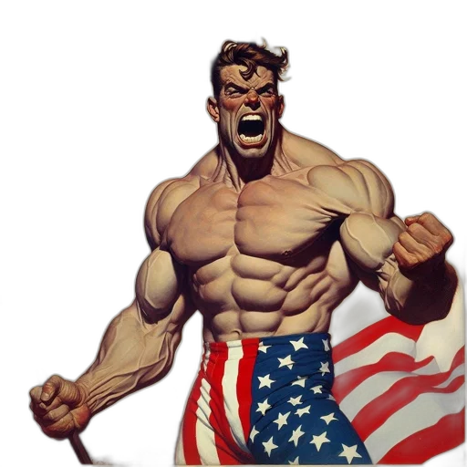comic book art, concept art, cartoon, vintage transparent PNG cut-out