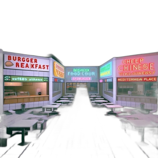 3d render, concept art, vaporwave, pixel art transparent PNG cut-out