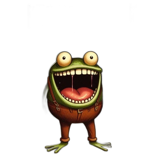 creature, animal, staff, face transparent PNG cut-out