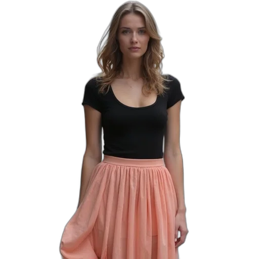dress, monochrome, dark, earth tones transparent PNG cut-out