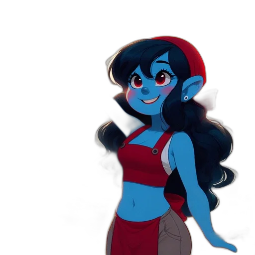 concept art, fantasy art, 3d render, cartoon transparent PNG cut-out