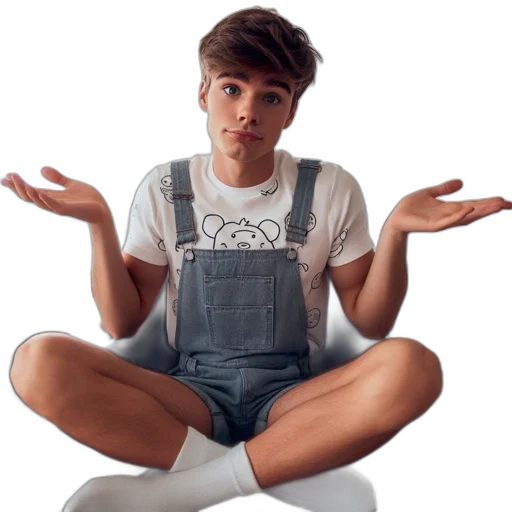 furniture, young, man, bright transparent PNG cut-out