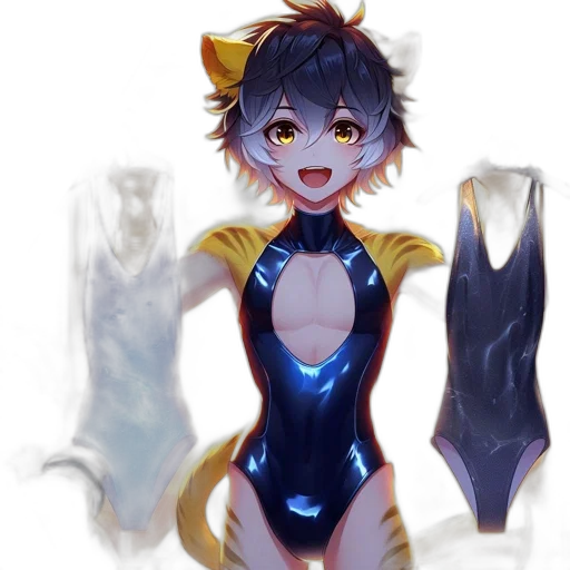 dress, creature, mask, staff transparent PNG cut-out