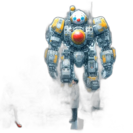 robot, weapon, creature, concept art transparent PNG cut-out