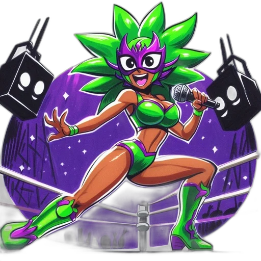 concept art, cartoon, pixel art, vaporwave transparent PNG cut-out
