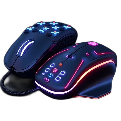 3d render, cyberpunk, starter, kit transparent PNG cut-out