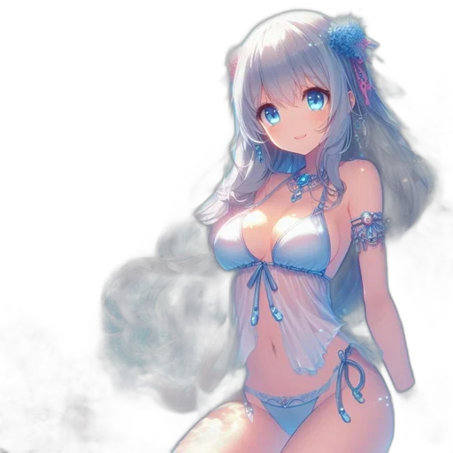 dress, robot, staff, weapon transparent PNG cut-out