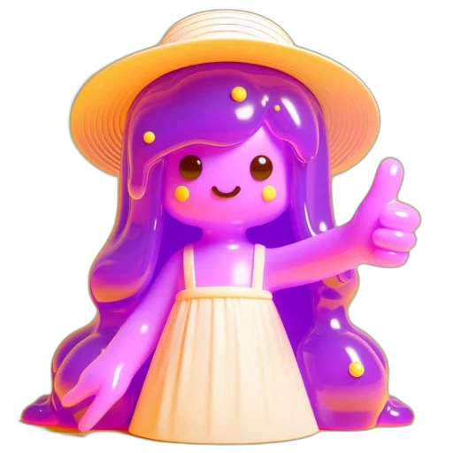 hat, creature, staff, dress transparent PNG cut-out