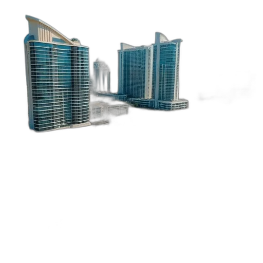 building, furniture, robot, 3d render transparent PNG cut-out