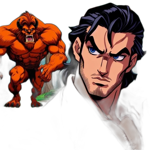 concept art, comic book art, anime, cartoon transparent PNG cut-out