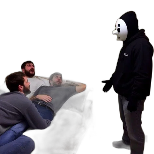 mask, creature, jacket, robot transparent PNG cut-out