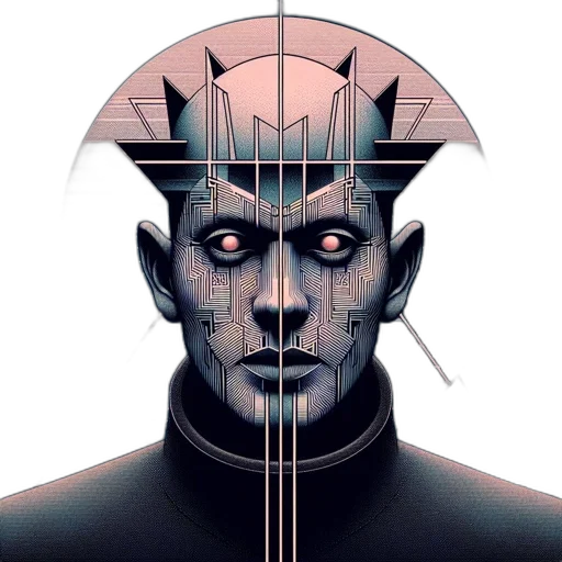 mask, face, robot, creature transparent PNG cut-out