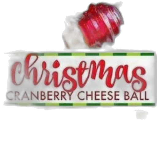 festive, christmas, cranberry, cheese transparent PNG cut-out