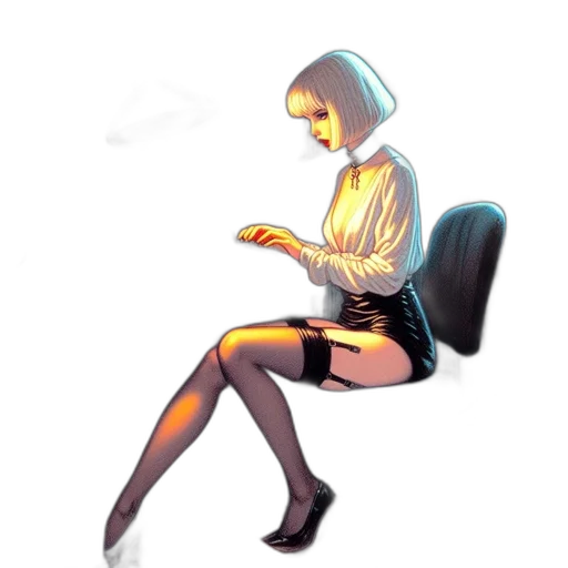 robot, dress, staff, jacket transparent PNG cut-out